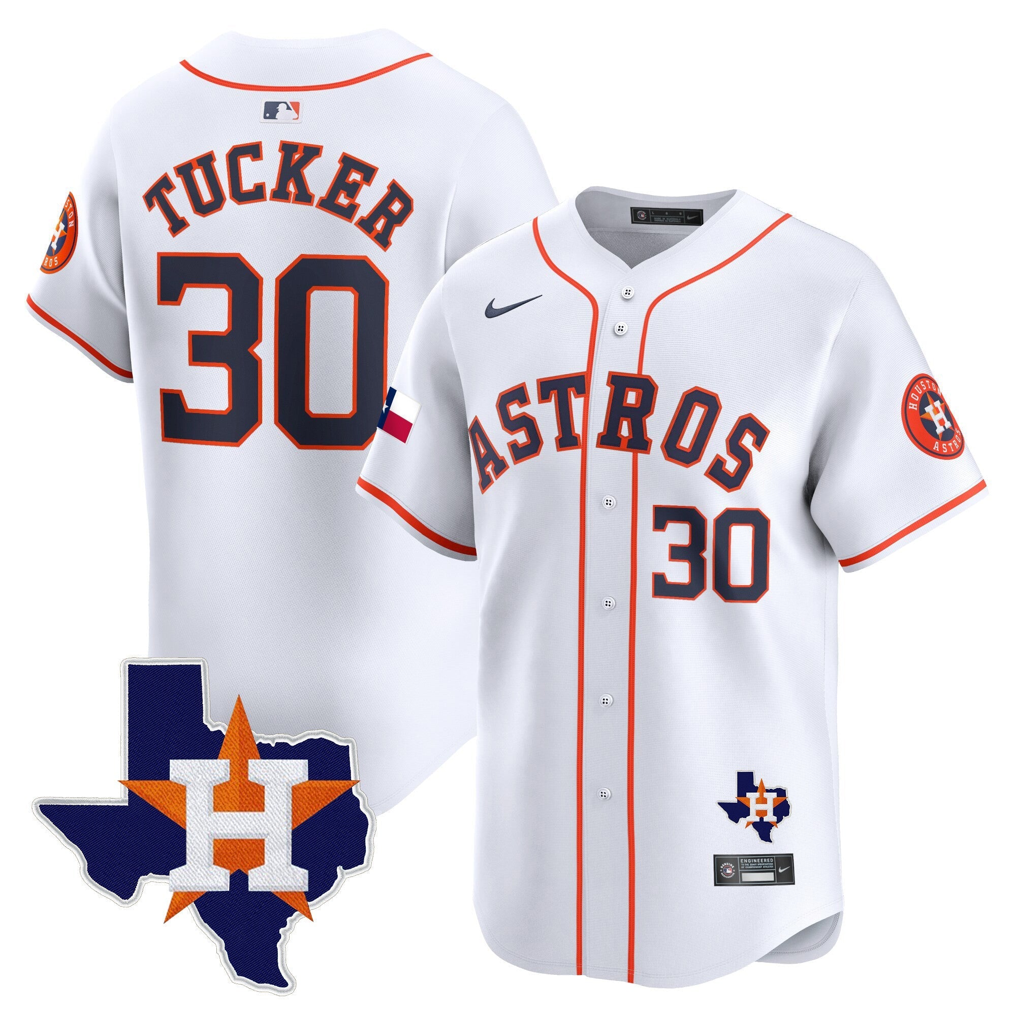 HAS Texas Patch Vapor Premier Limited Jersey - All Stitched