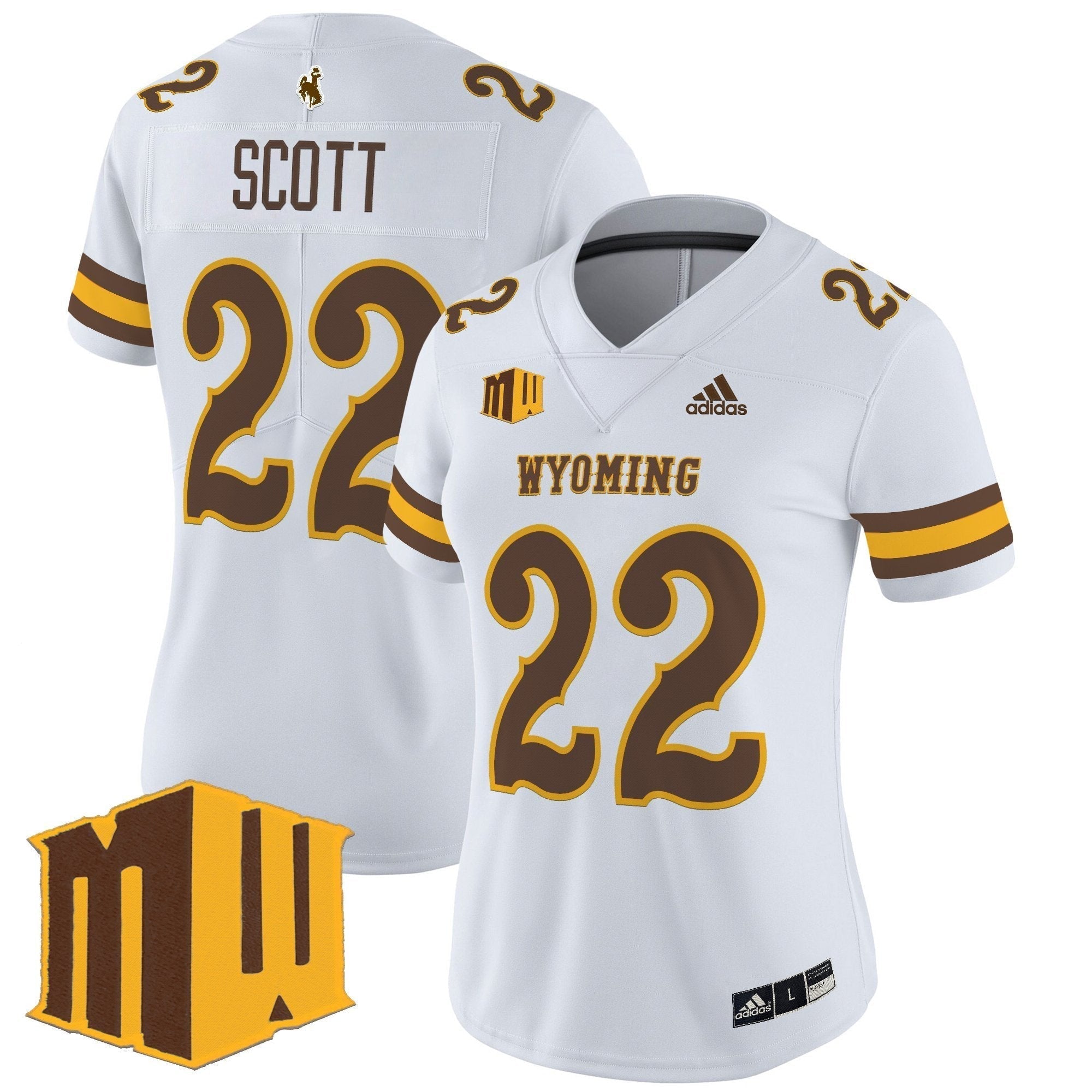 Women's Wyoming Cowboys 2025 Vapor Limited Jersey - All Stitched
