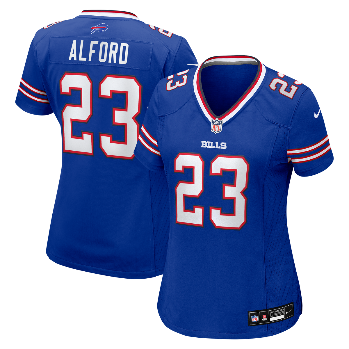 Women's Buffalo Bills Dee Alford Nike Royal Team Game Jersey