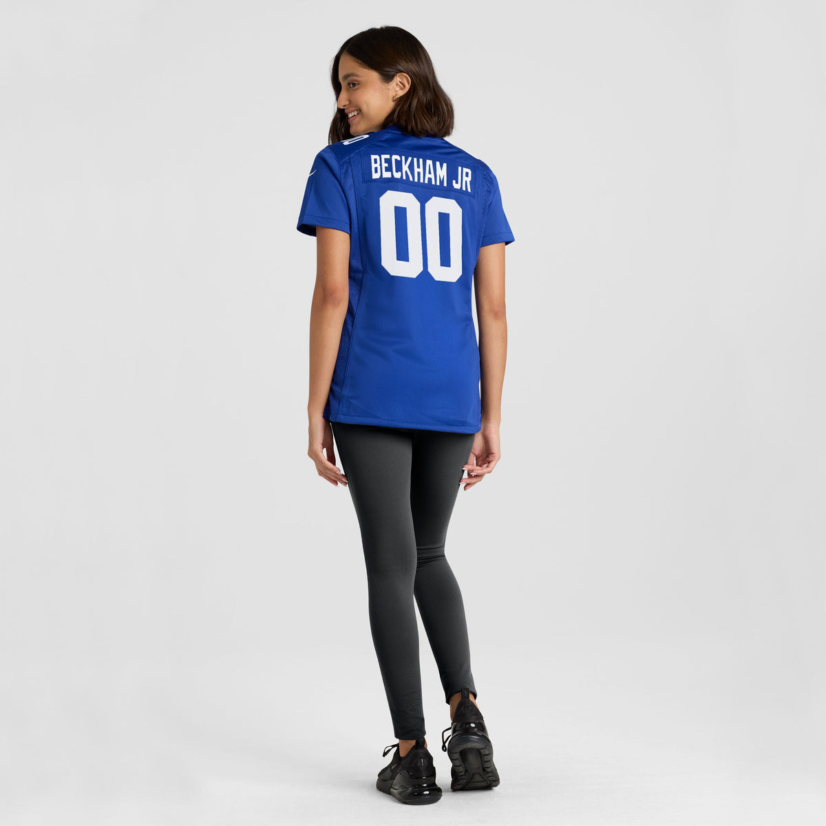 Women's New York Giants Odell Beckham Jr Nike Royal Team Game Jersey