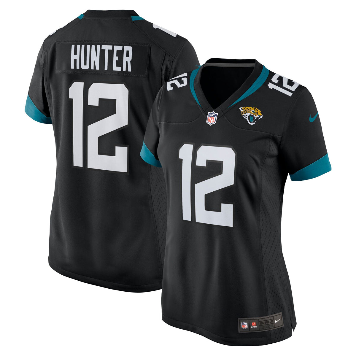 Women's Jacksonville Jaguars Travis Hunter Nike Black Alternate Game Jersey