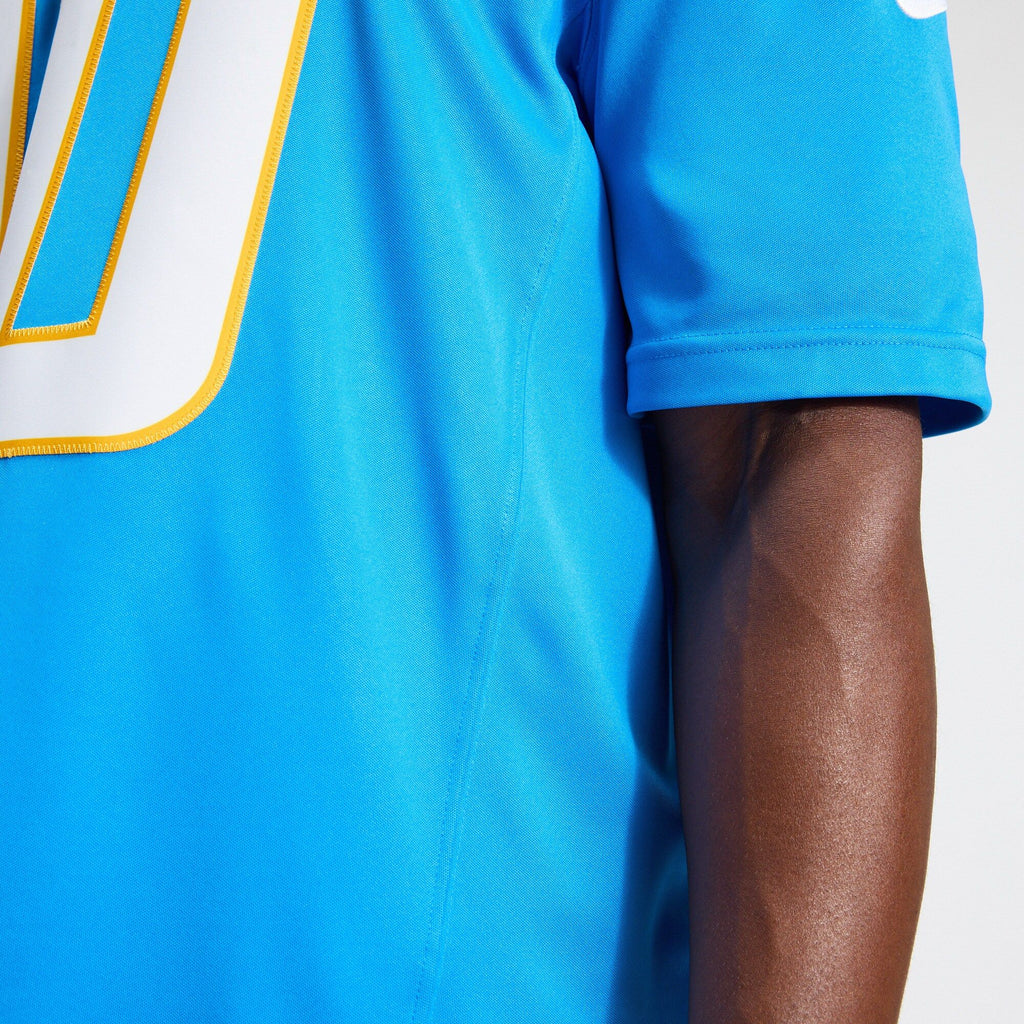 Men's Los Angeles Chargers Justin Herbert Nike Powder Blue Team Vapor Fuse Stitched Limited Jersey