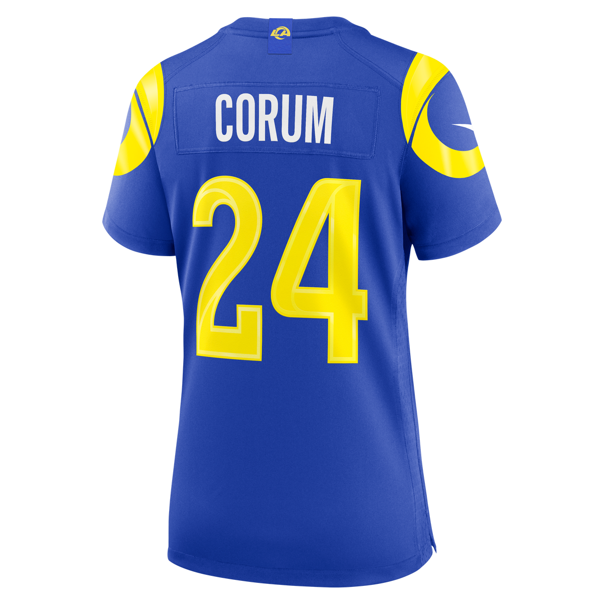Women's Los Angeles Rams Blake Corum Nike Royal Team Game Jersey