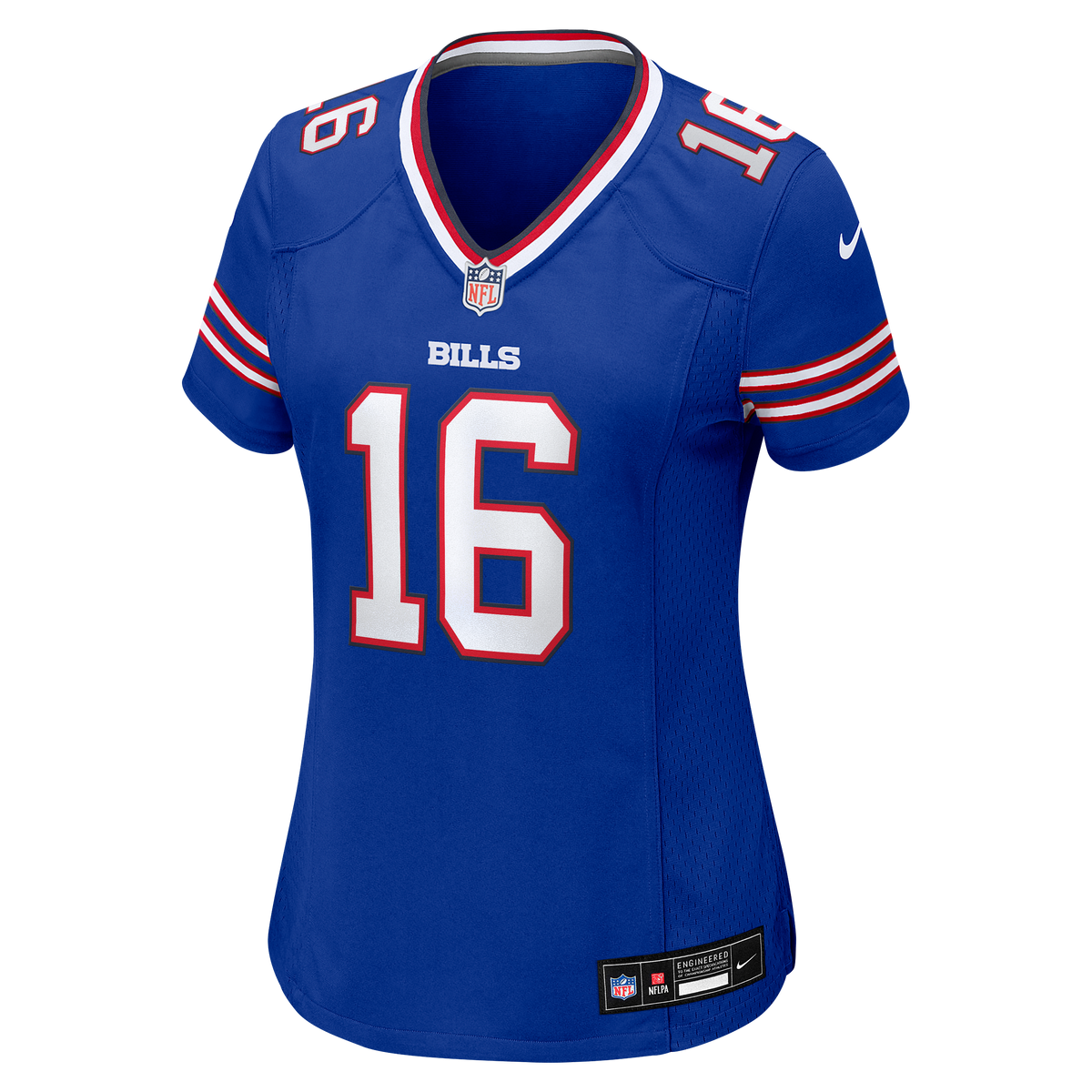 Women's Buffalo Bills Tyler Bass Nike Royal Team Game Jersey