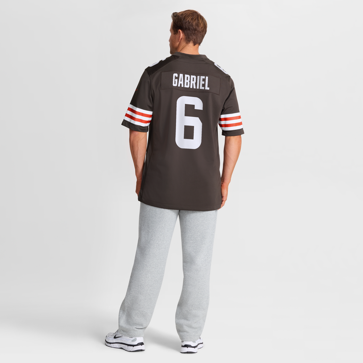Men's Cleveland Browns Dillon Gabriel Nike Brown Team Game Jersey