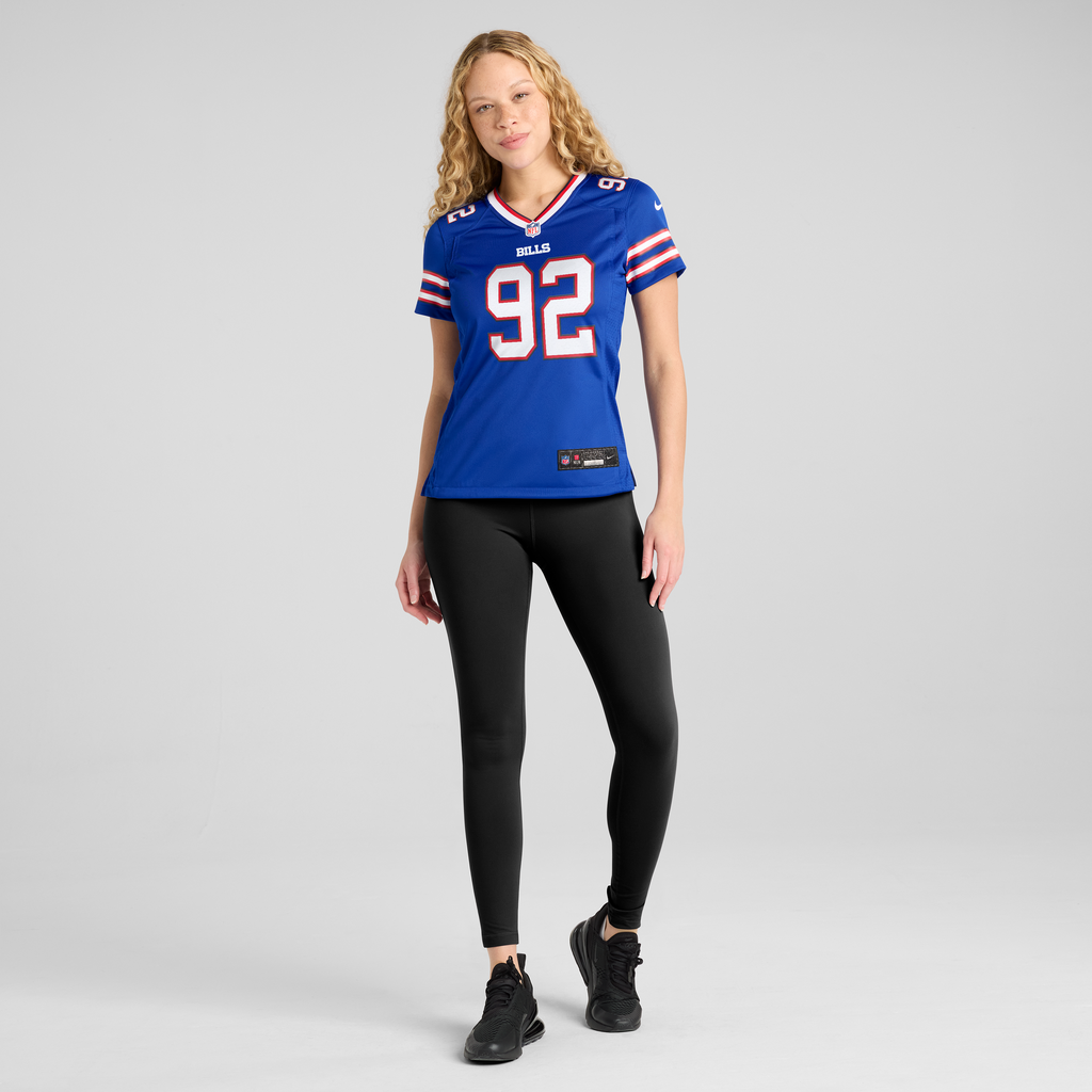 Women's Buffalo Bills Zane Durant Nike Royal Team Game Jersey