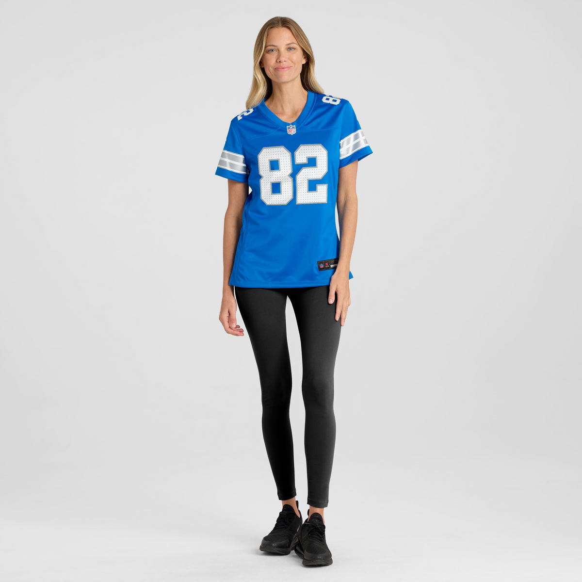 Women's Detroit Lions Thomas Gordon Nike Blue Team Game Jersey