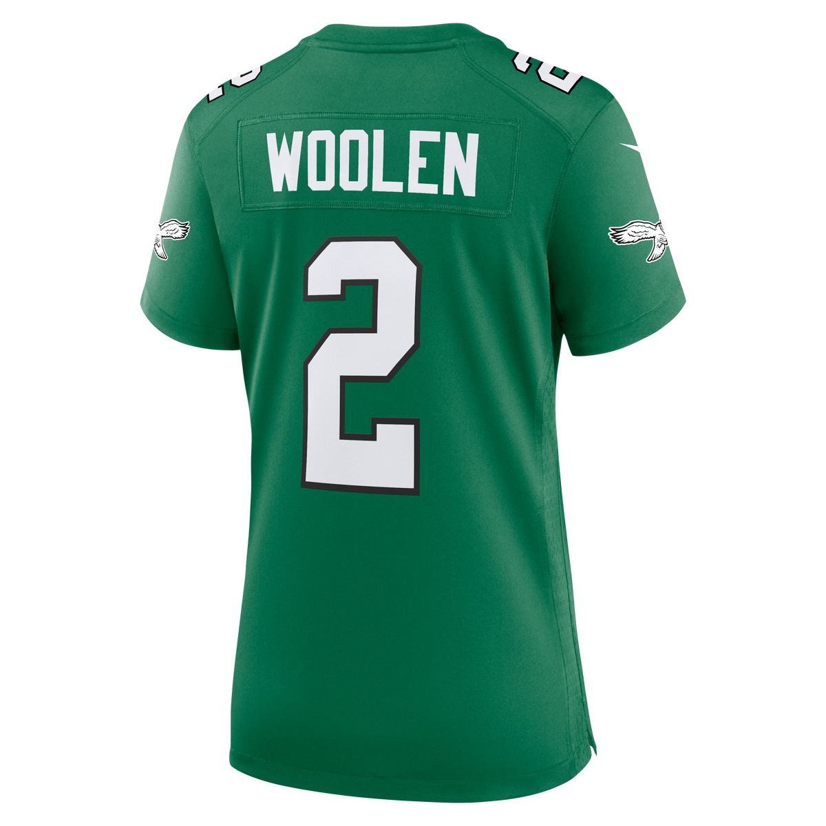 Women's Philadelphia Eagles Tariq Woolen Nike Kelly Green Alternate Game Jersey
