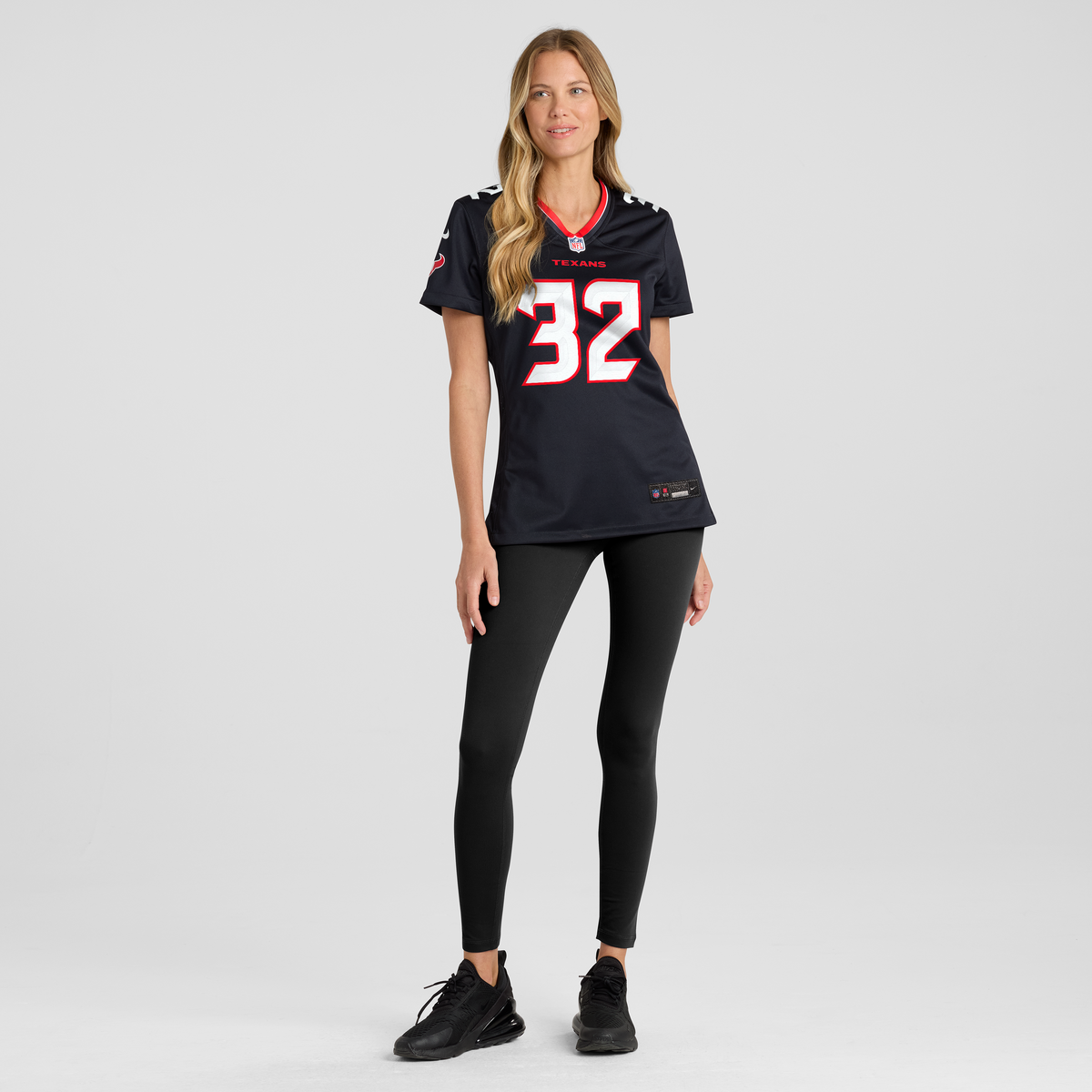 Women's Houston Texans David Montgomery Nike Navy Game Jersey