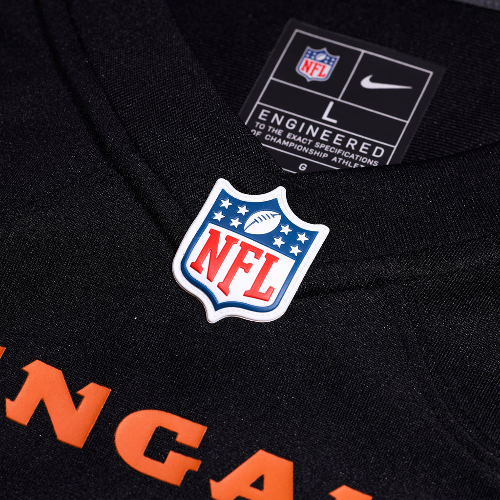 Men's Cincinnati Bengals Jasir Taylor Nike Black Team Game Jersey