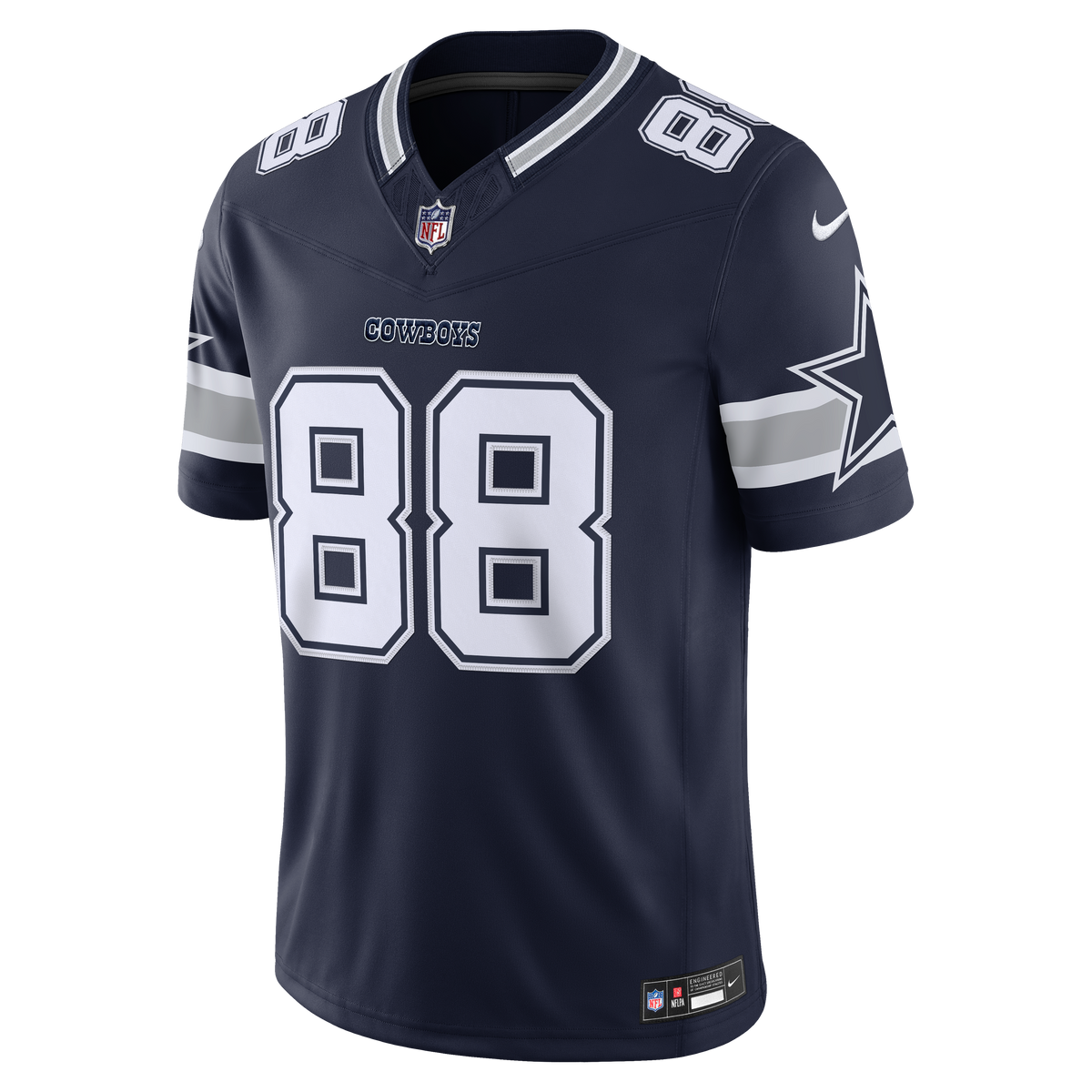 Men's Dallas Cowboys Ceedee Lamb Nike Navy Team Vapor Fuse Stitched Limited Jersey