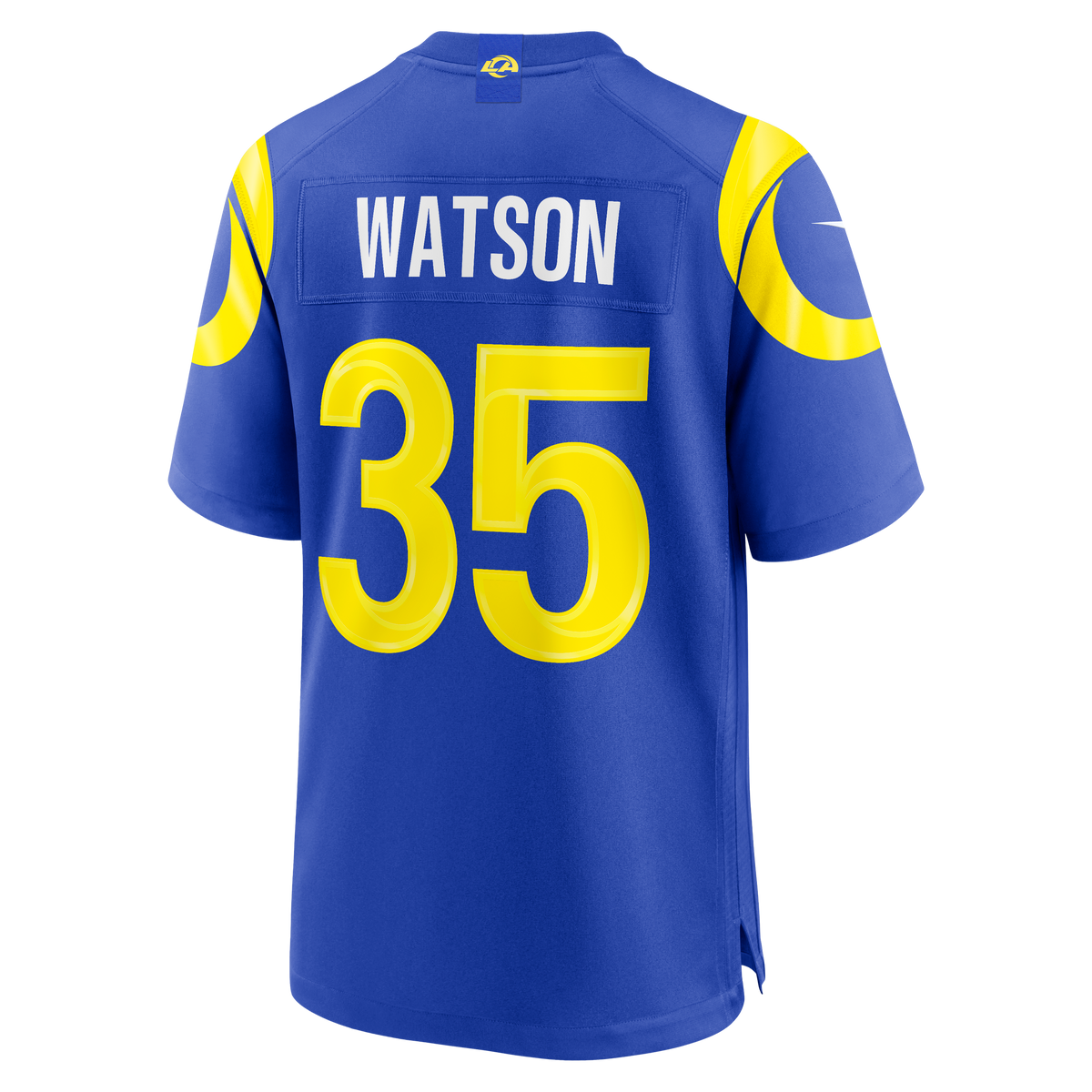 Men's Los Angeles Rams Jaylen Watson Nike Royal Team Game Jersey