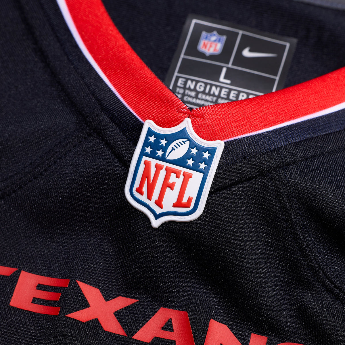 Men's Houston Texans Keylan Rutledge Nike Navy 2026 Nfl Draft First Round Pick No 26 Team Game Jersey
