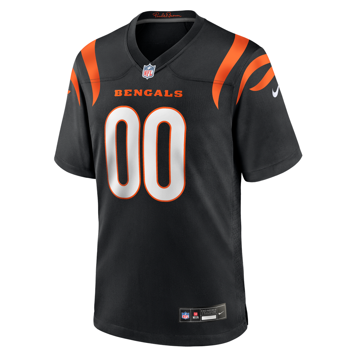 Men's Cincinnati Bengals Cashius Howell Nike Black Team Game Jersey