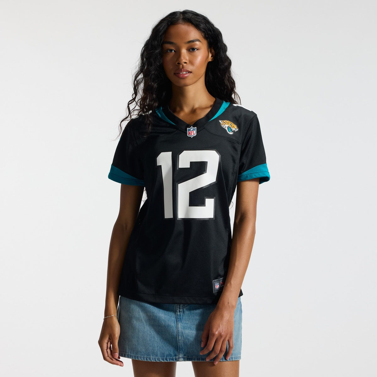 Women's Jacksonville Jaguars Travis Hunter Nike Black Alternate Game Jersey