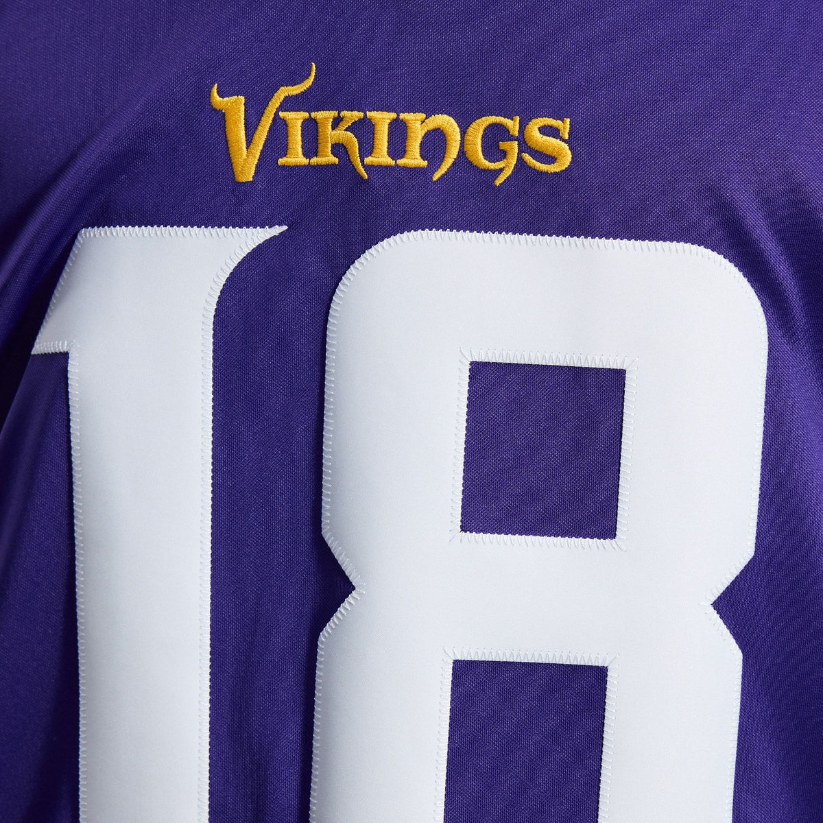Men's Minnesota Vikings Justin Jefferson Nike Purple Team Vapor Fuse Stitched Limited Jersey