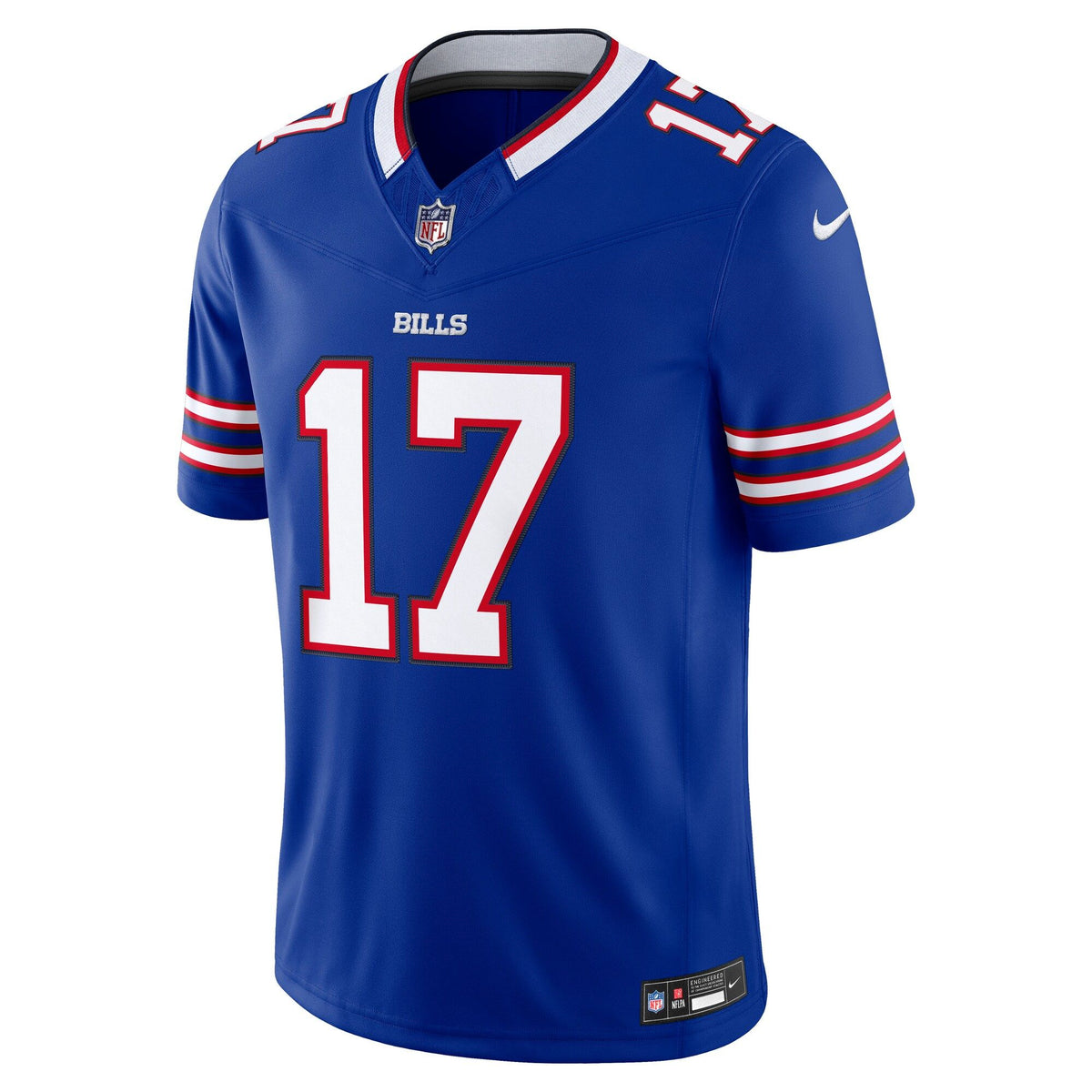 Men's Buffalo Bills Josh Allen Nike Royal Team Vapor Fuse Stitched Limited Jersey