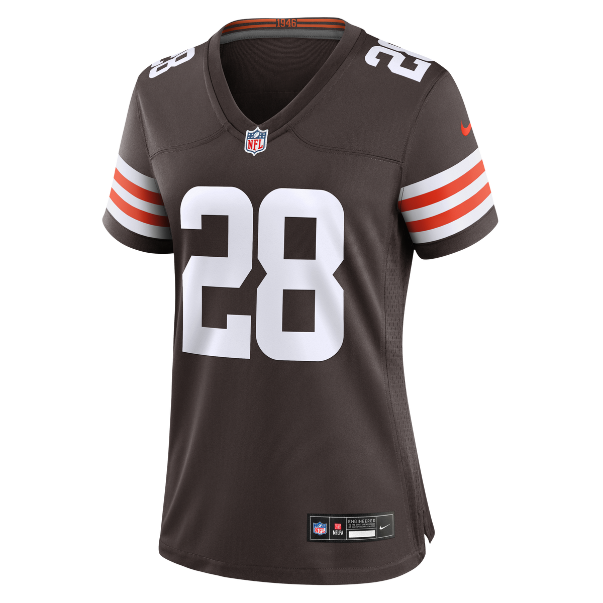 Women's Cleveland Browns Tre Avery Nike Brown Team Game Jersey