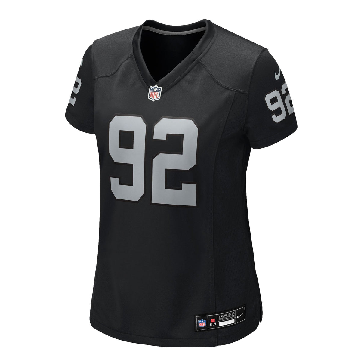 Women's Las Vegas Raiders Jj Pegues Nike Black Team Game Jersey