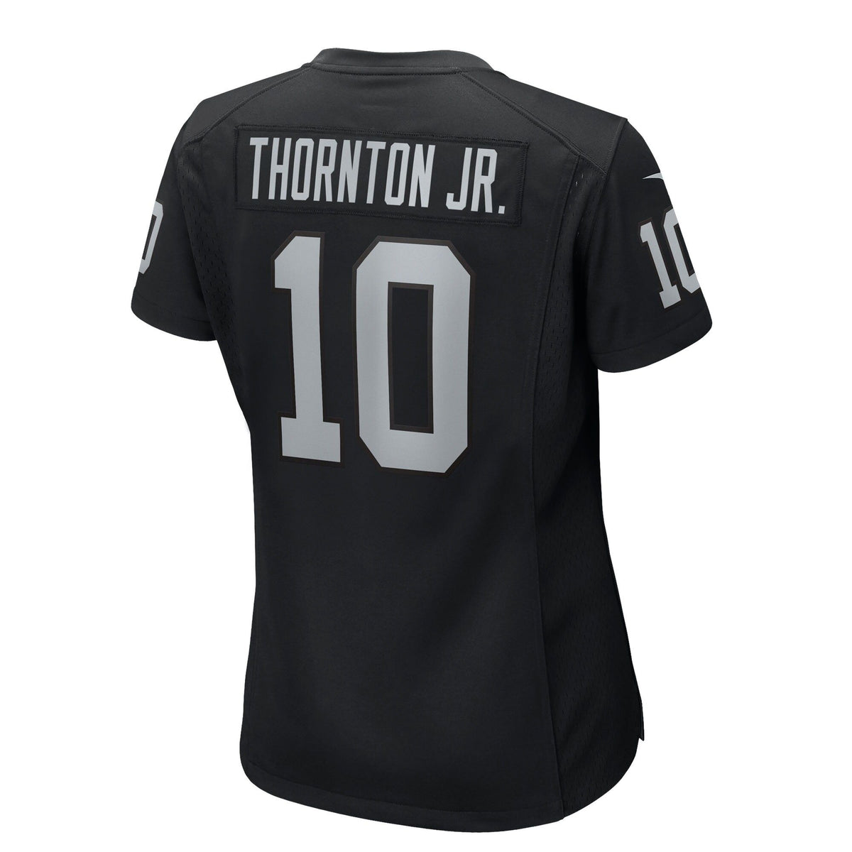 Women's Las Vegas Raiders Donte Thornton Jr Nike Black Team Game Jersey