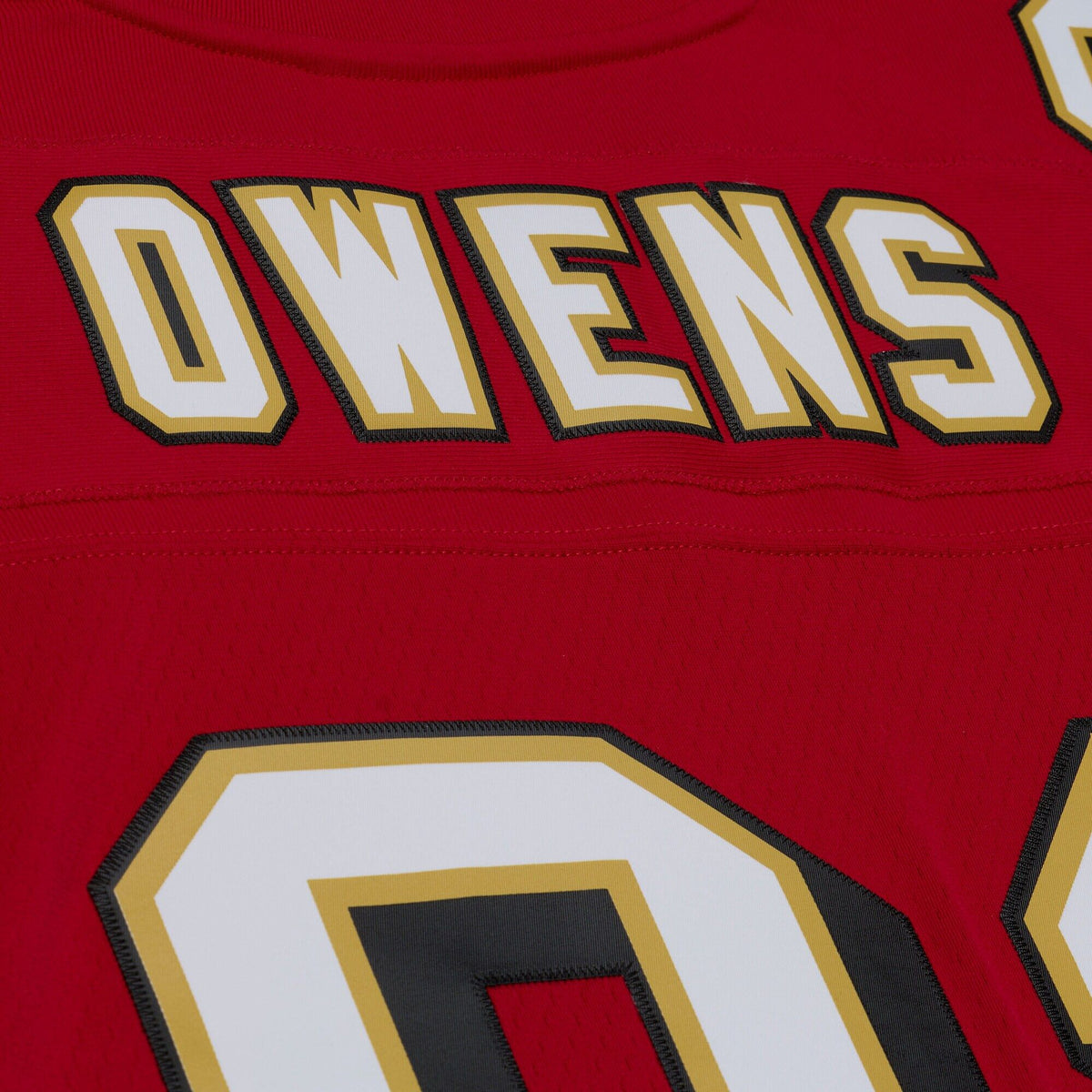 Men's San Francisco 49Ers Terrell Owens Mitchell And Ness Red 1996 Legacy Replica Player Jersey