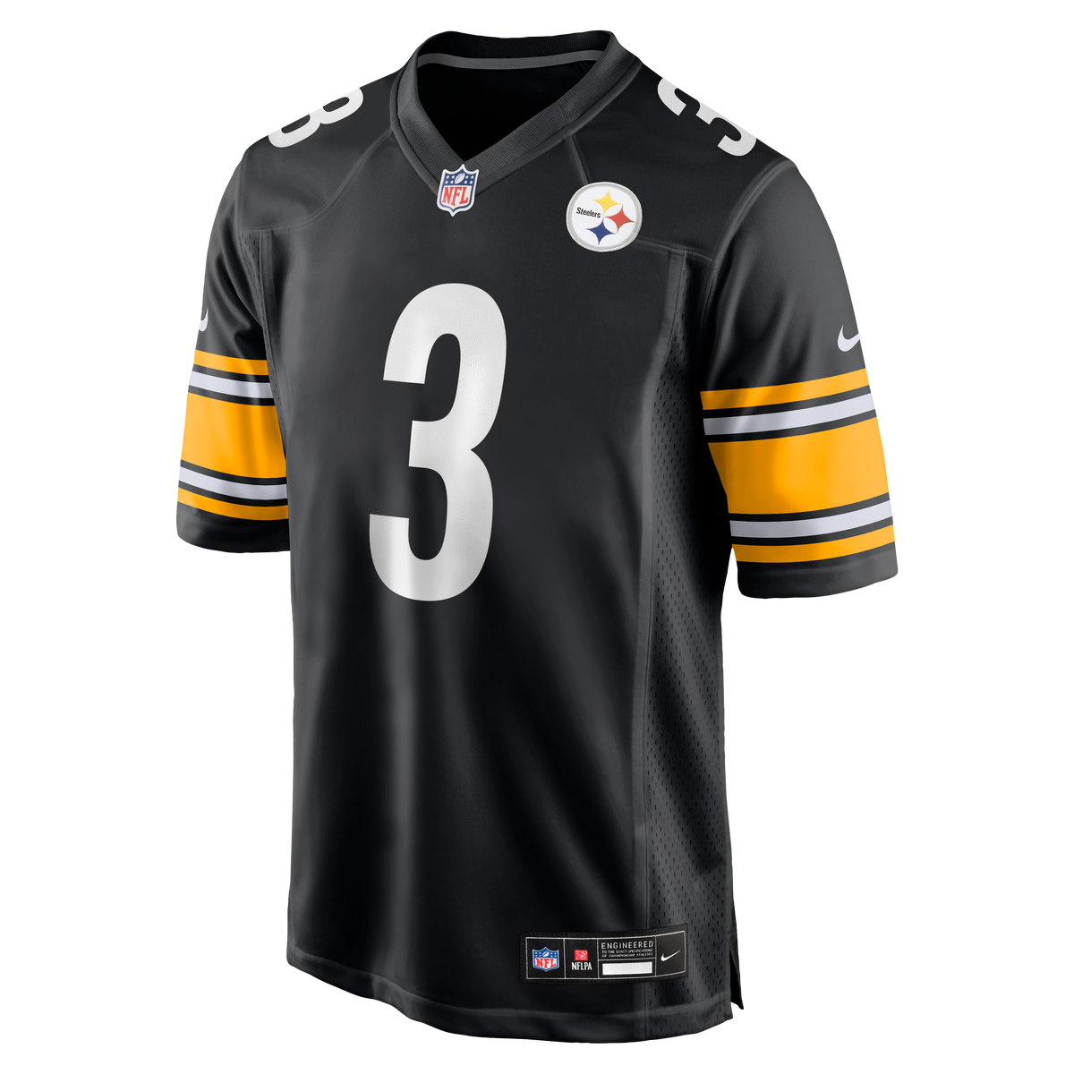 Men's Pittsburgh Steelers Jaquan Brisker Nike Black Team Game Jersey