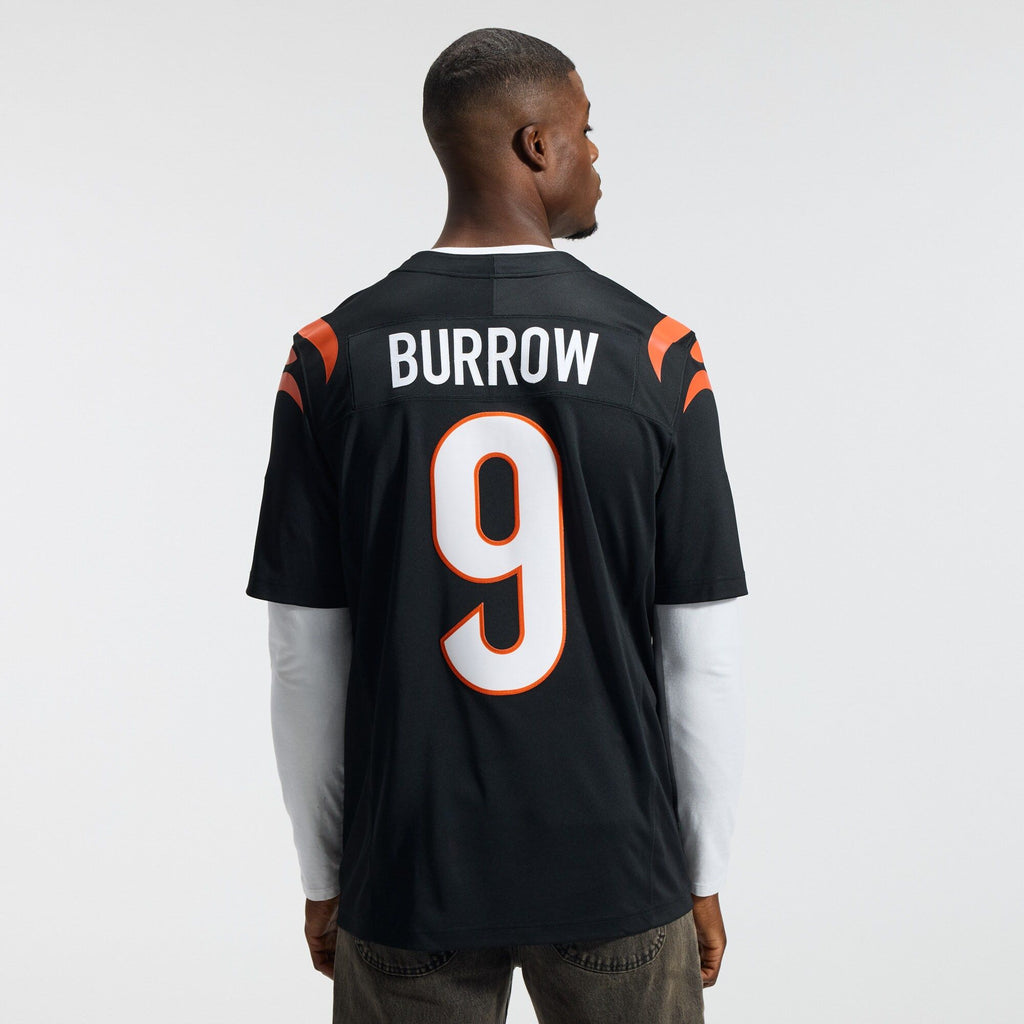 Men's Cincinnati Bengals Joe Burrow Nike Black Team Vapor Fuse Stitched Limited Jersey