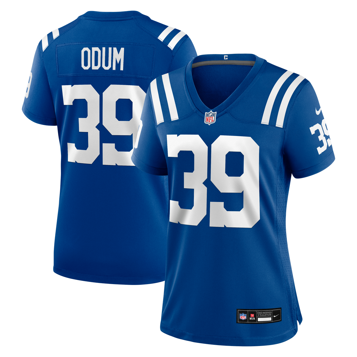 Women's Indianapolis Colts George Odum Nike Royal Team Game Jersey