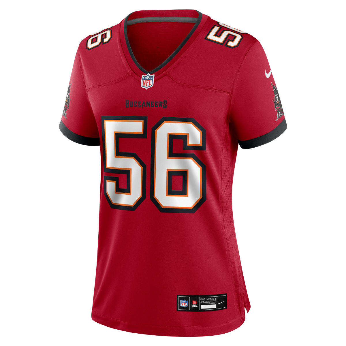 Women's Tampa Bay Buccaneers Benton Whitley Nike Red Team Game Jersey