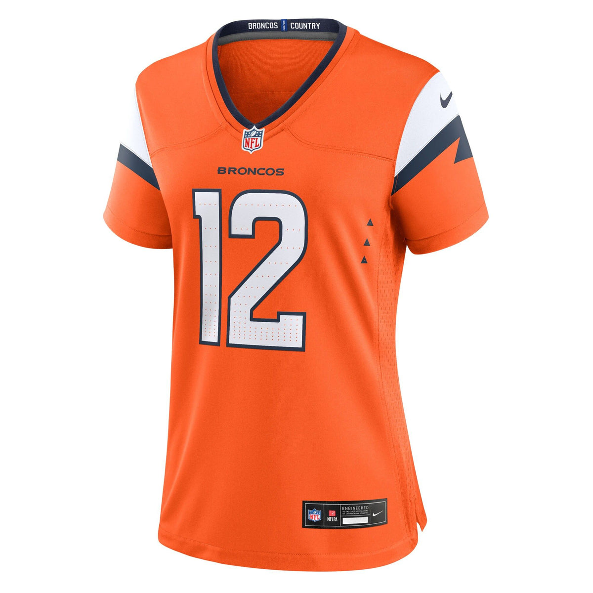 Women's Denver Broncos Rj Harvey Nike Orange Team Game Jersey