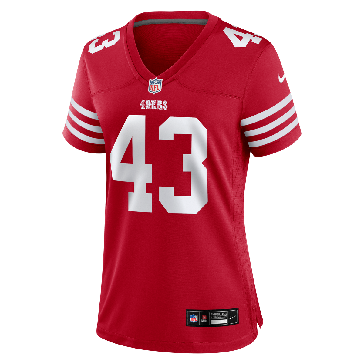 Women's San Francisco 49Ers Eric Kendricks Nike Scarlet Game Jersey