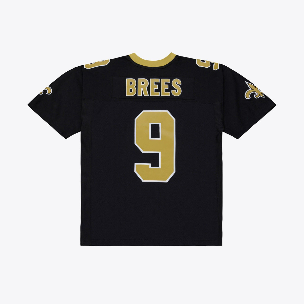 Men's New Orleans Saints Drew Brees Mitchell And Ness Black 2009 Legacy Jersey