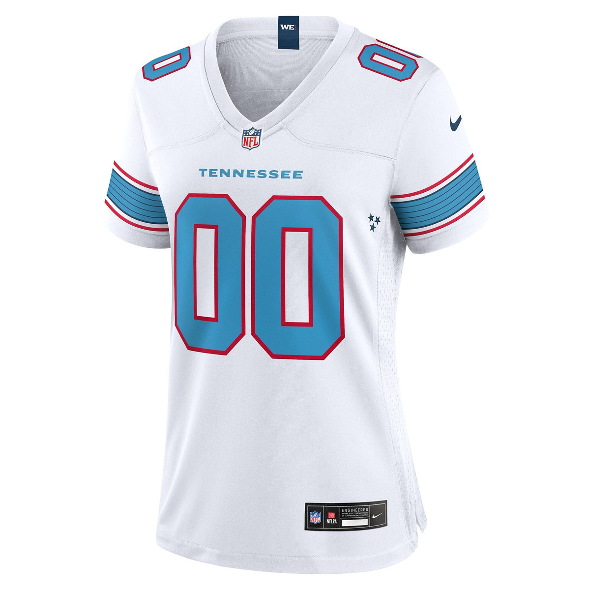 Women's Tennessee Titans Nike White Game Custom Jersey