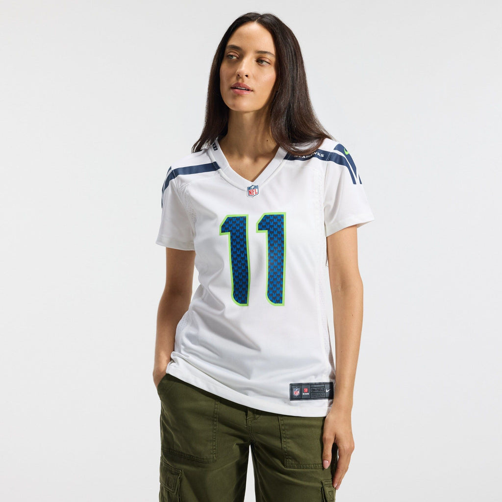 Women's Seattle Seahawks Jaxon Smith Njigba Nike White Game Jersey