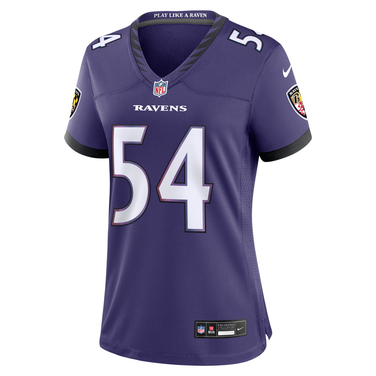 Women's Baltimore Ravens Jovaughn Gwyn Nike Purple Team Game Jersey