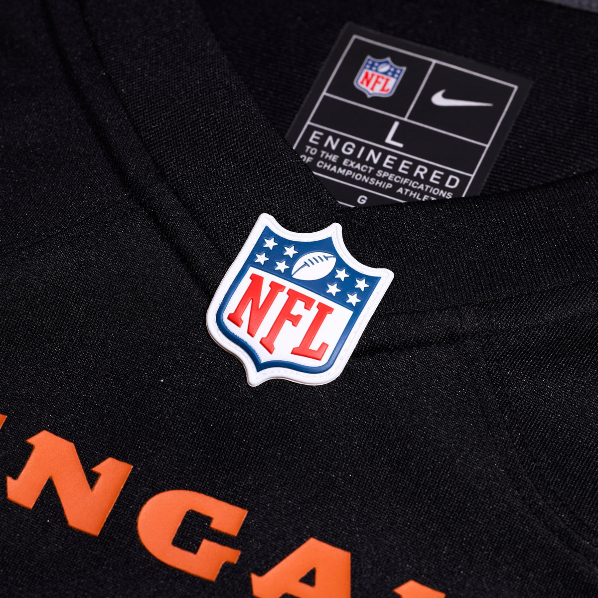 Men's Cincinnati Bengals Boye Mafe Nike Black Team Game Jersey