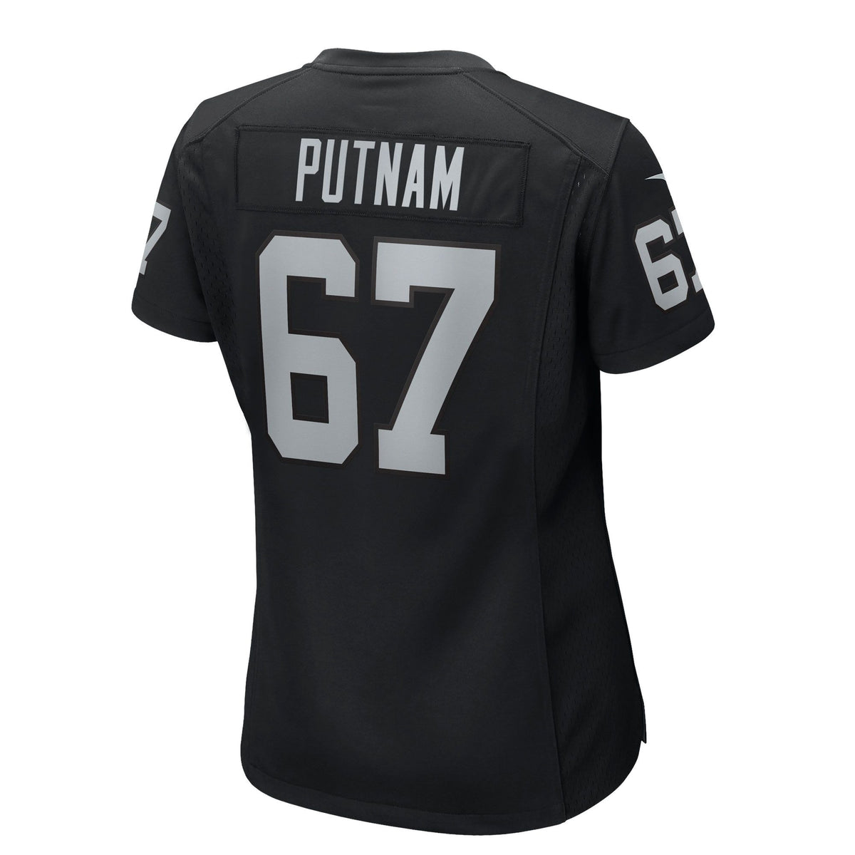 Women's Las Vegas Raiders Will Putnam Nike Black Team Game Jersey