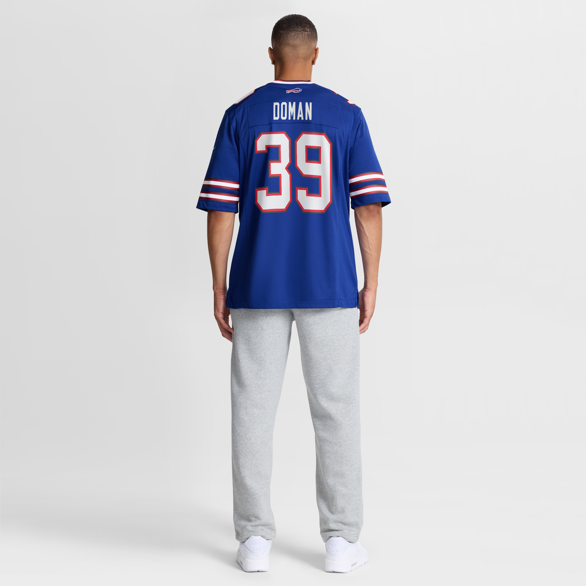 Men's Buffalo Bills Tommy Doman Nike Royal Team Game Jersey