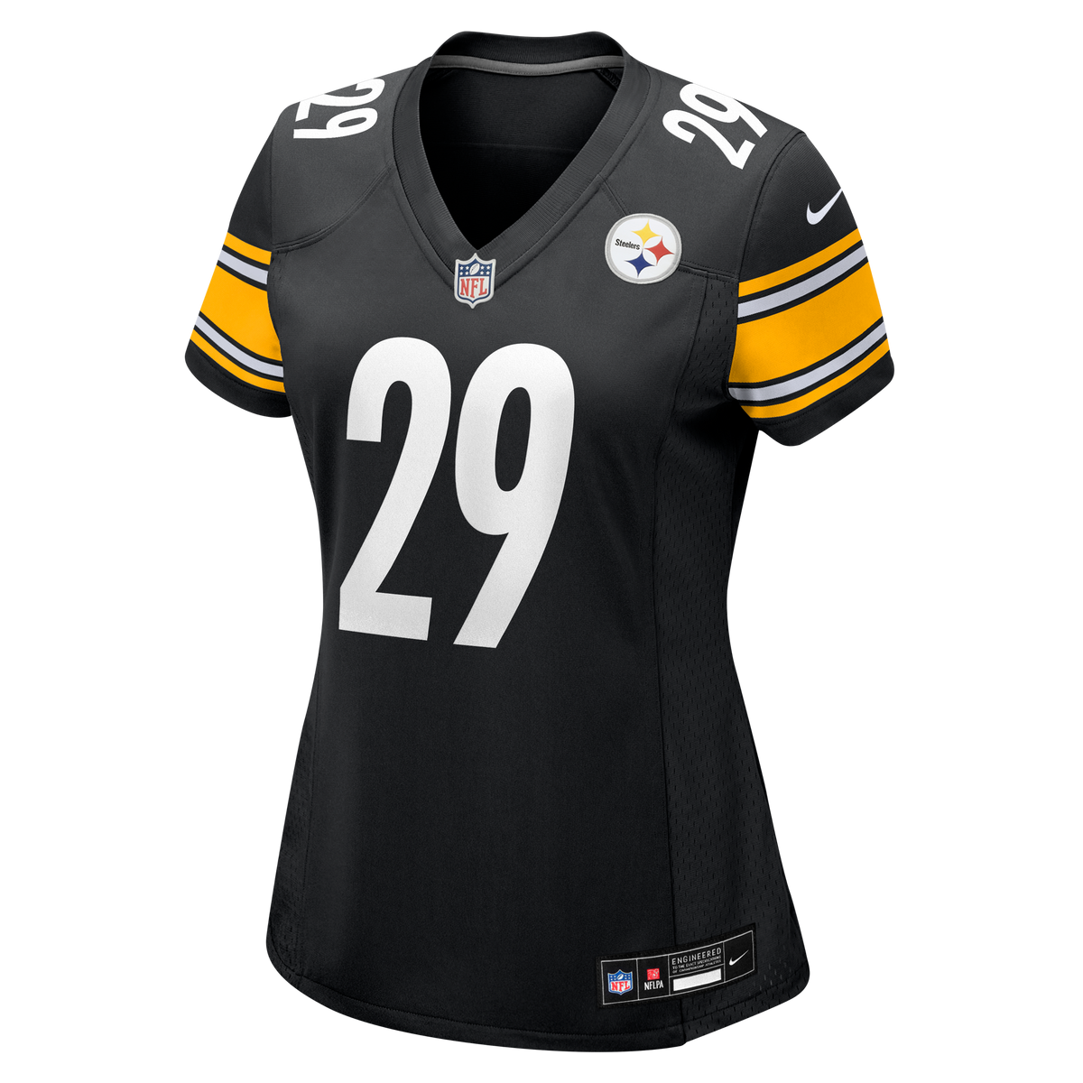 Women's Pittsburgh Steelers Eli Heidenreich Nike Black Team Game Jersey