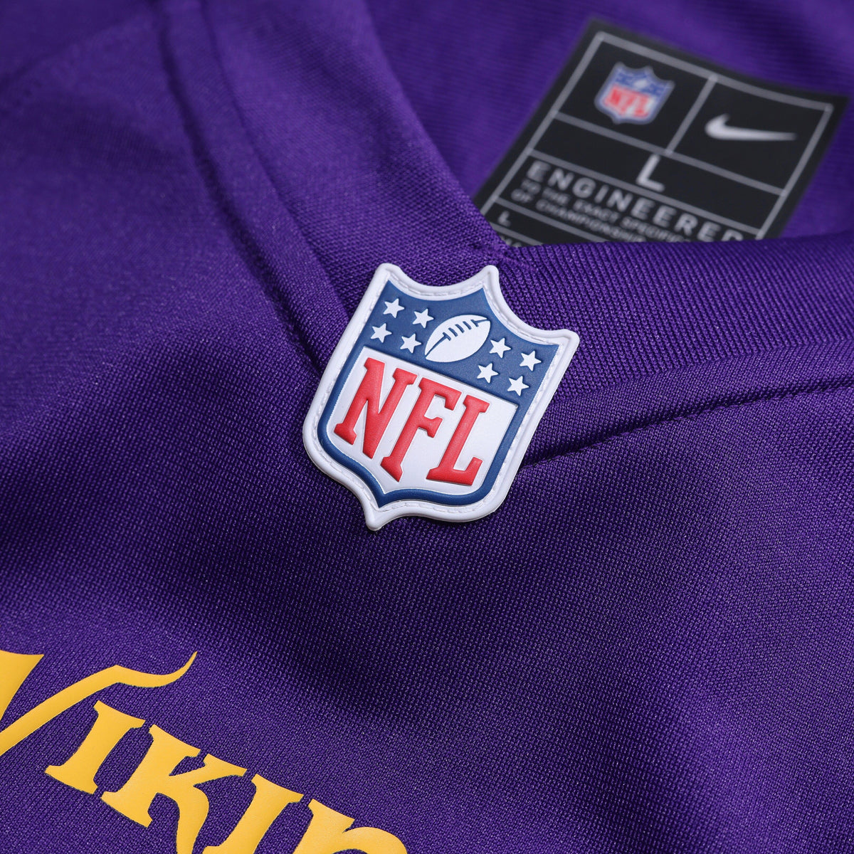 Men's Minnesota Vikings Caleb Banks Nike Purple 2026 Nfl Draft First Round Pick No 18 Team Game Jersey