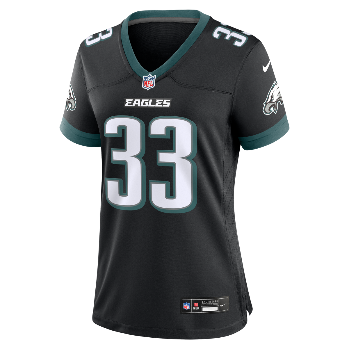Women's Philadelphia Eagles Cooper Dejean Nike Black Alternate Game Jersey