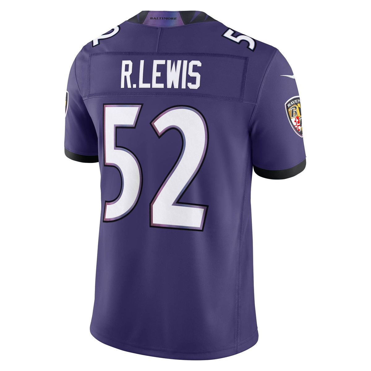 Men's Baltimore Ravens Ray Lewis Nike Purple Vapor Fuse Stitched Retired Limited Jersey