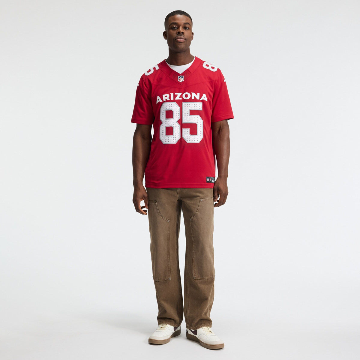 Men's Arizona Cardinals Trey Mcbride Nike Cardinal Team Vapor Fuse Stitched Limited Jersey