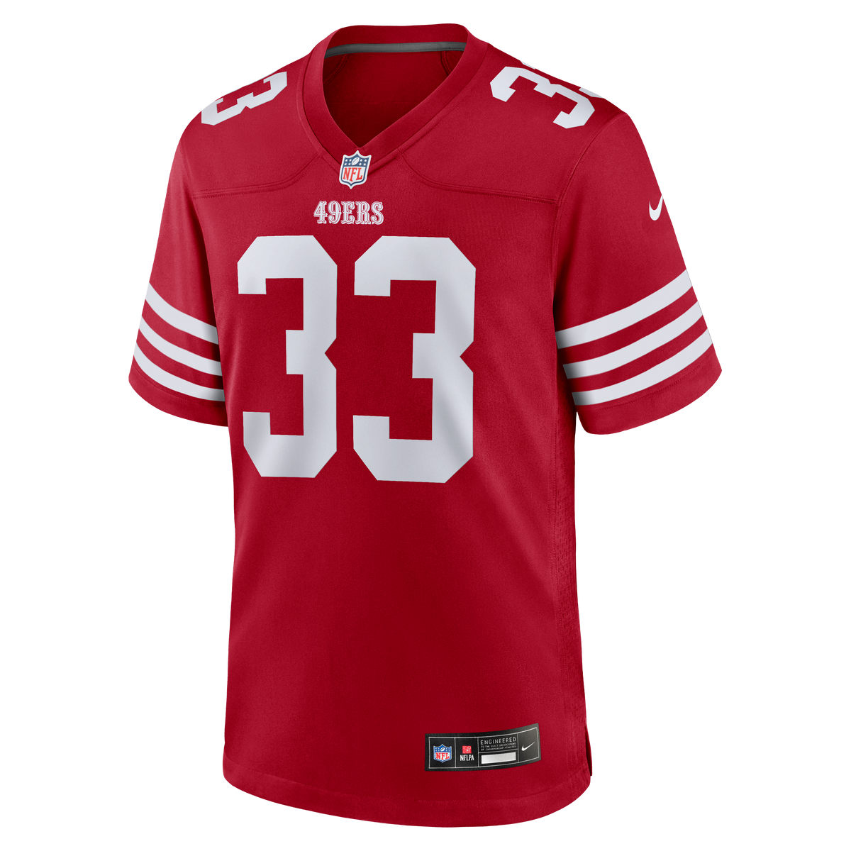 Men's San Francisco 49Ers Roger Craig Nike Scarlet Team Retired Game Jersey