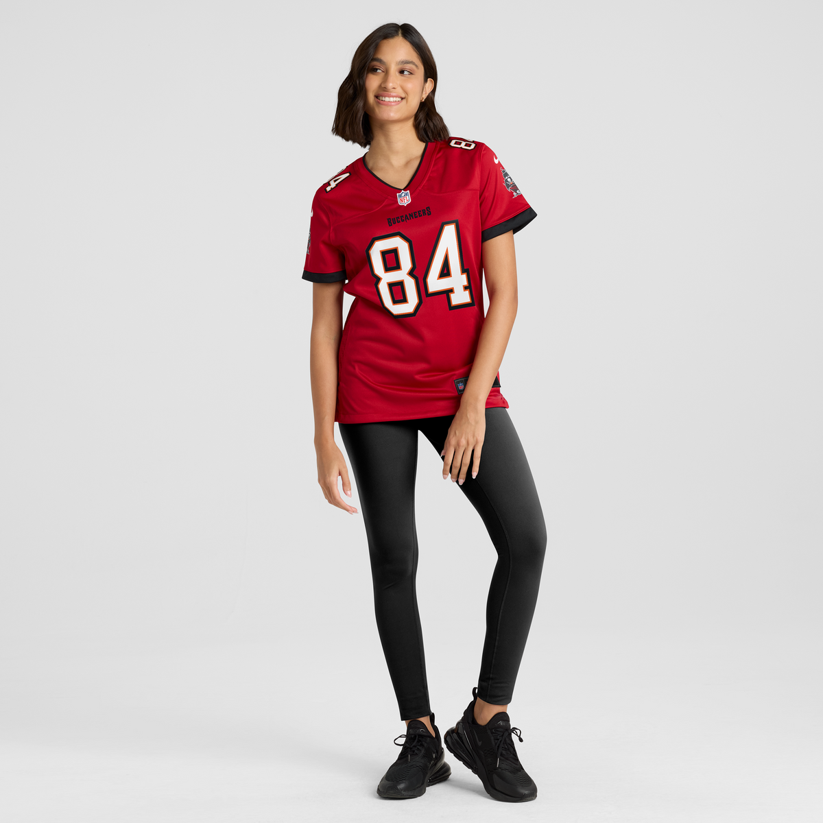 Women's Tampa Bay Buccaneers Bauer Sharp Nike Red Team Game Jersey