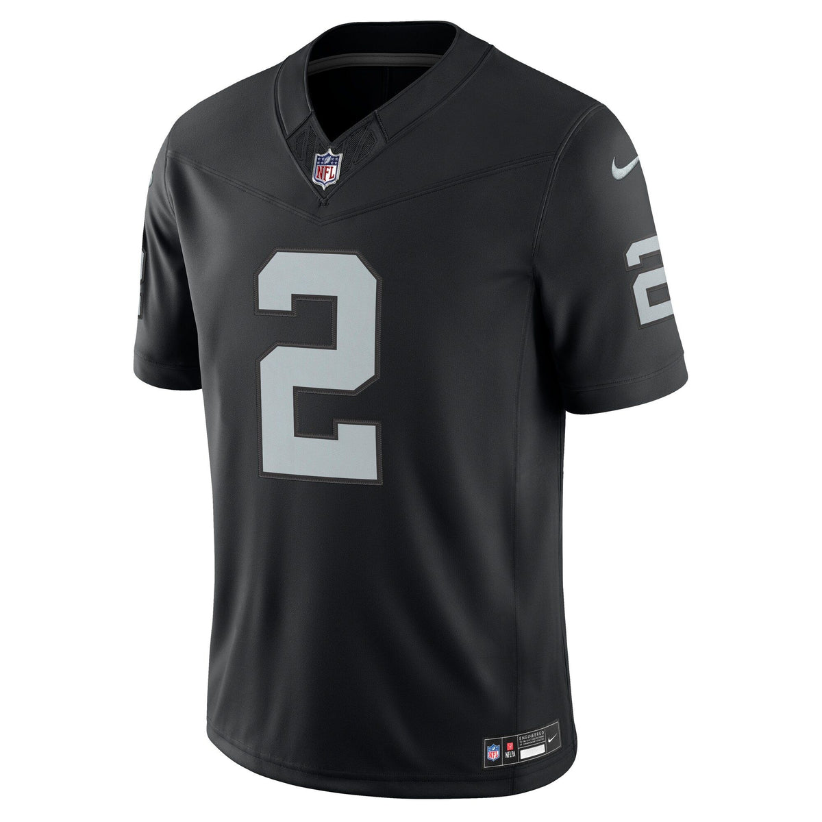 Men's Las Vegas Raiders Ashton Jeanty Nike Black Team Vapor Fuse Stitched Limited Jersey