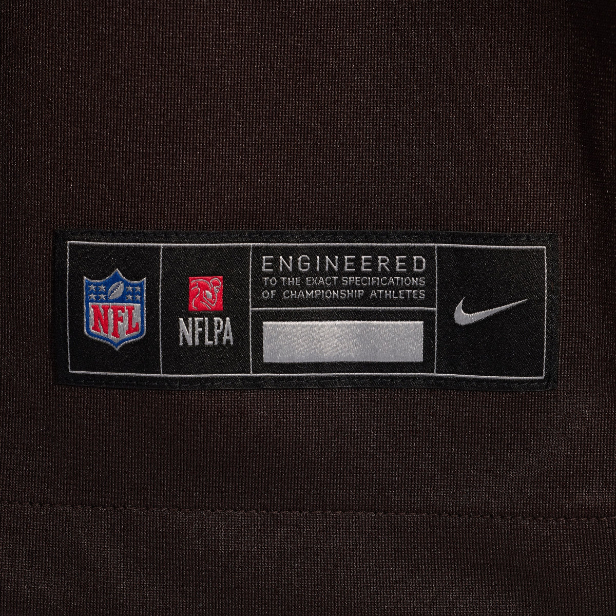 Men's Cleveland Browns Justin Jefferson Nike Brown Game Jersey