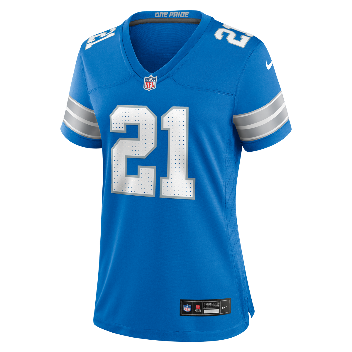 Women's Detroit Lions Roger Mccreary Nike Blue Team Game Jersey