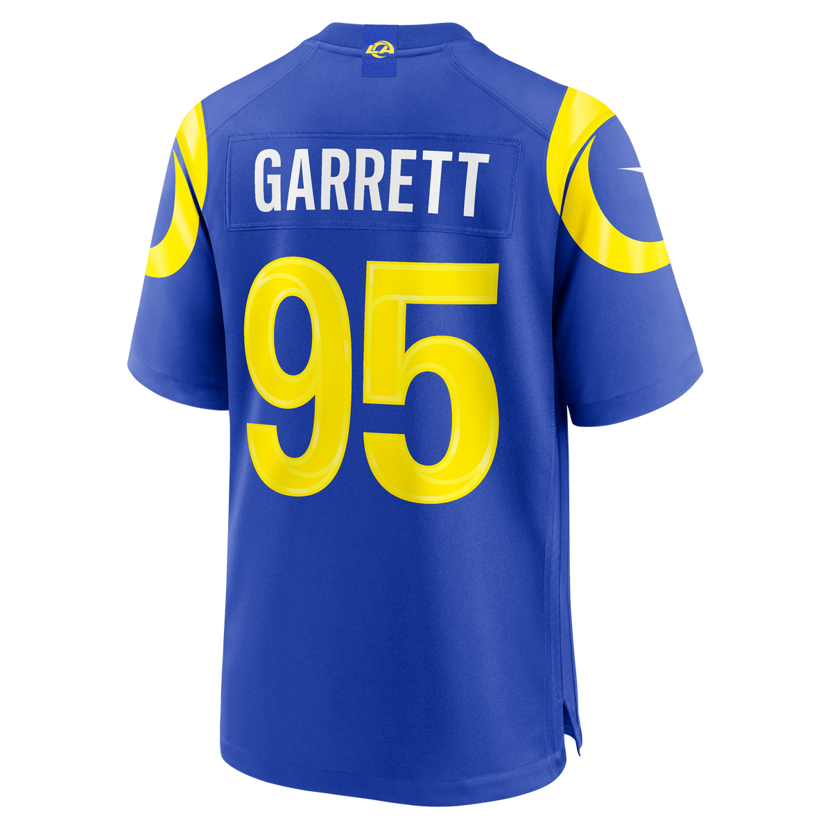 Men's Los Angeles Rams Myles Garrett Nike Royal Mens Nike Game Jersey