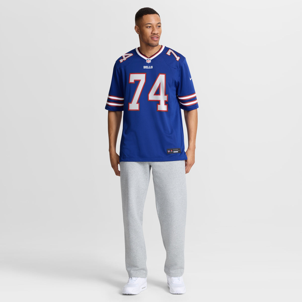 Men's Buffalo Bills Jude Bowry Nike Royal Team Game Jersey